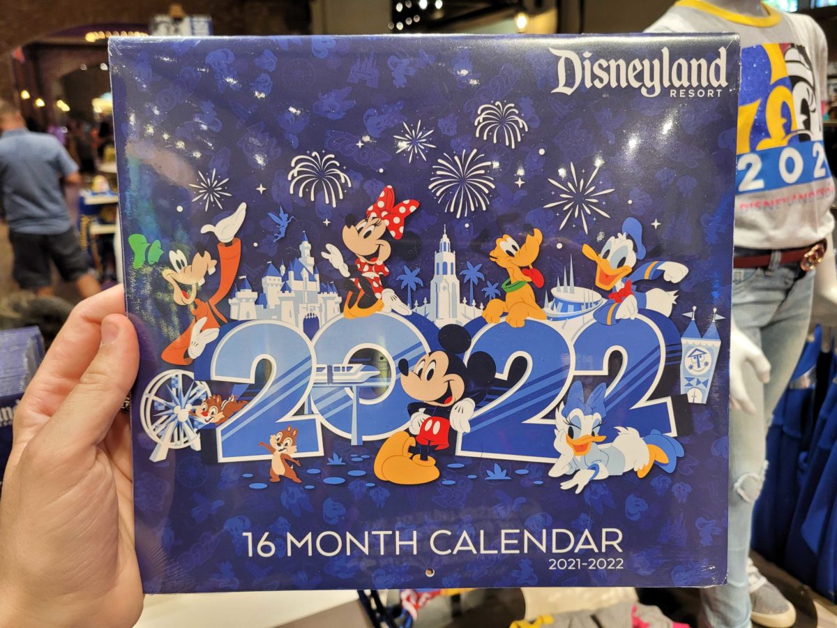 Disneyland Calendar 2022 Photos: 2022 Disneyland Resort 16 Month Calendar Arrives At World Of Disney  Store In Downtown Disney District - Wdw News Today