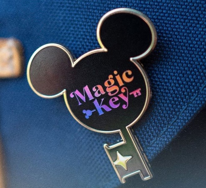 PHOTOS Limited Time Disneyland Magic Key Holder Commemorative Pin