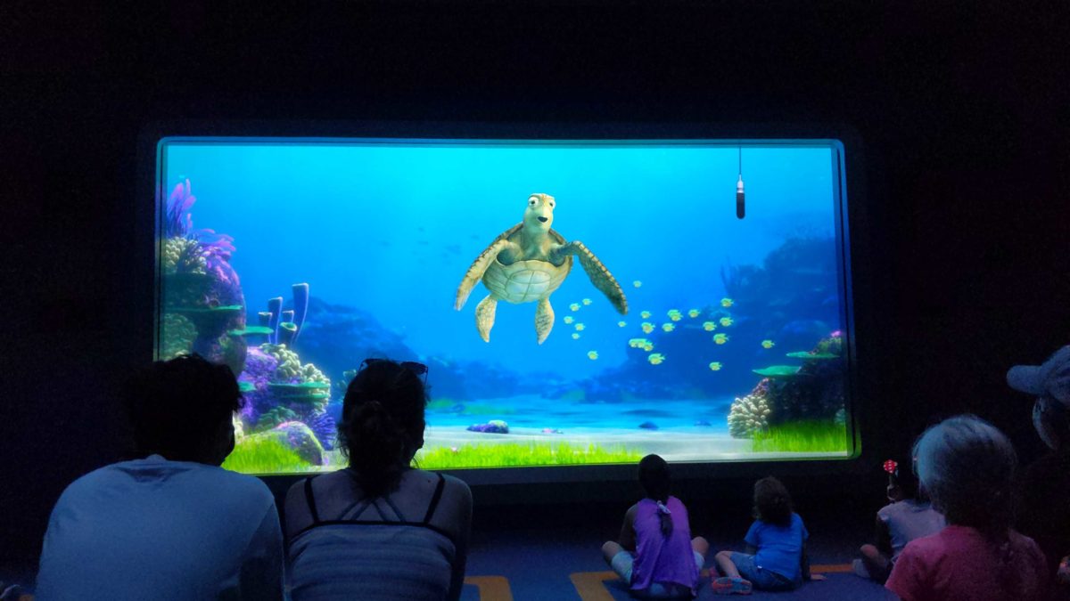 PHOTOS, VIDEO: Turtle Talk with Crush Reopens at EPCOT - WDW News Today