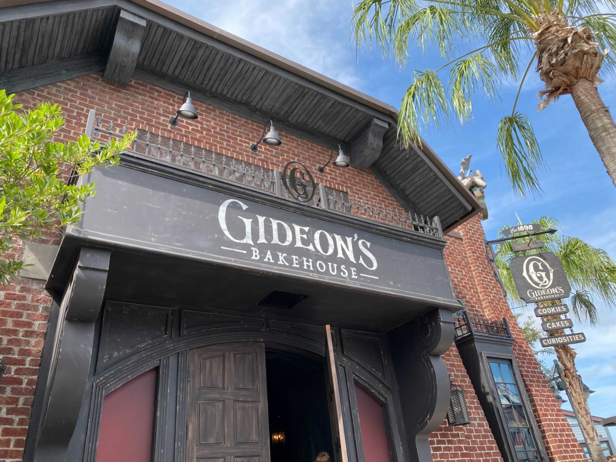 Gideon's Bakehouse entrance sign