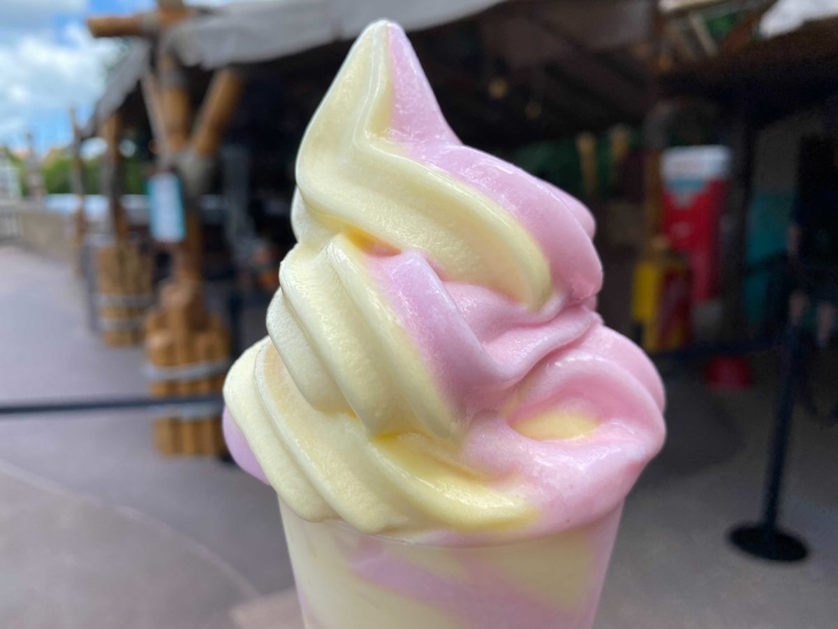 REVIEW WatermelonPineapple Swirl Dole Whip is Now Available at EPCOT