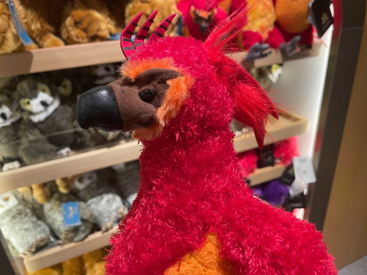 harry potter fawkes plush