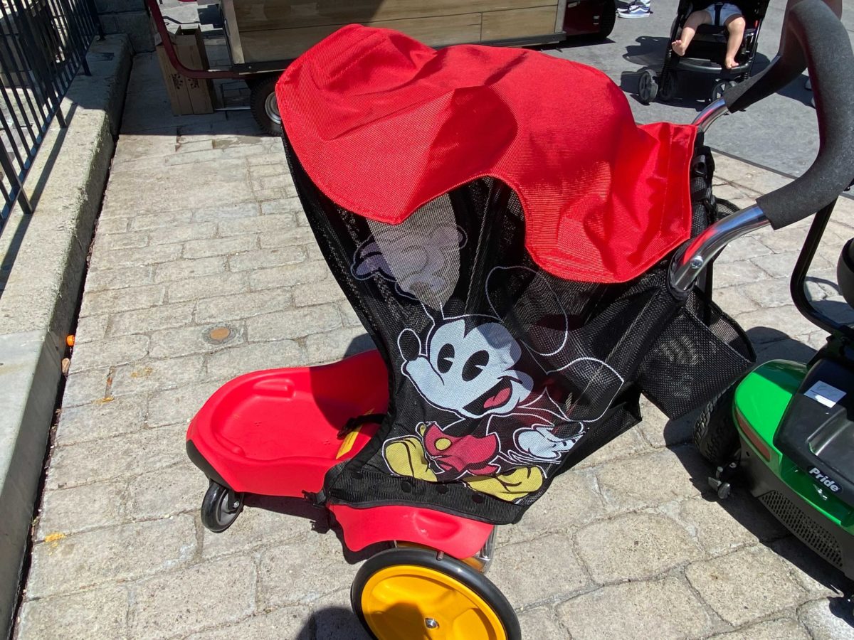 PHOTOS New Mickey and Minnie Rental Strollers Roll Into Disneyland