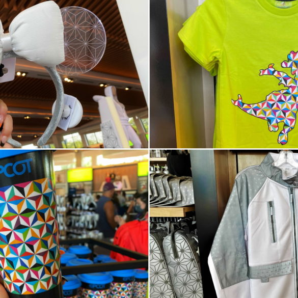 New EPCOT merchandise at Creations Shop