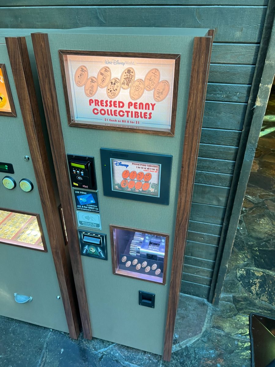 50th anniversary Magic Kingdom pressed pennies