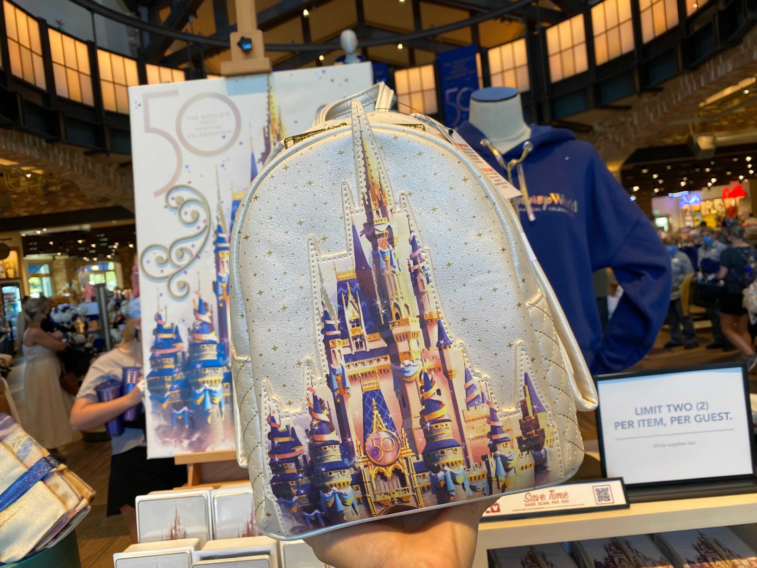 PHOTOS: New 50th Anniversary Castle Collection Loungefly Backpack 