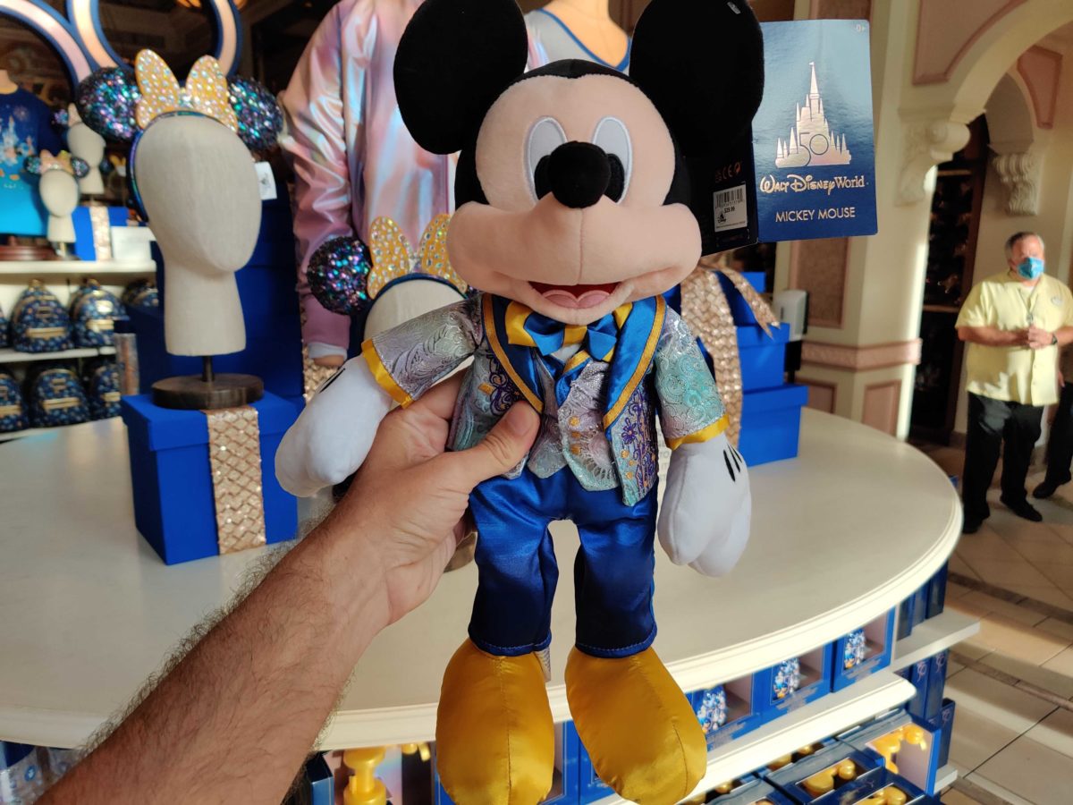 Disney World Orlando 50e anniversaire Boîte dôme gratuite Dé à coudre à collectionner en porcelaine