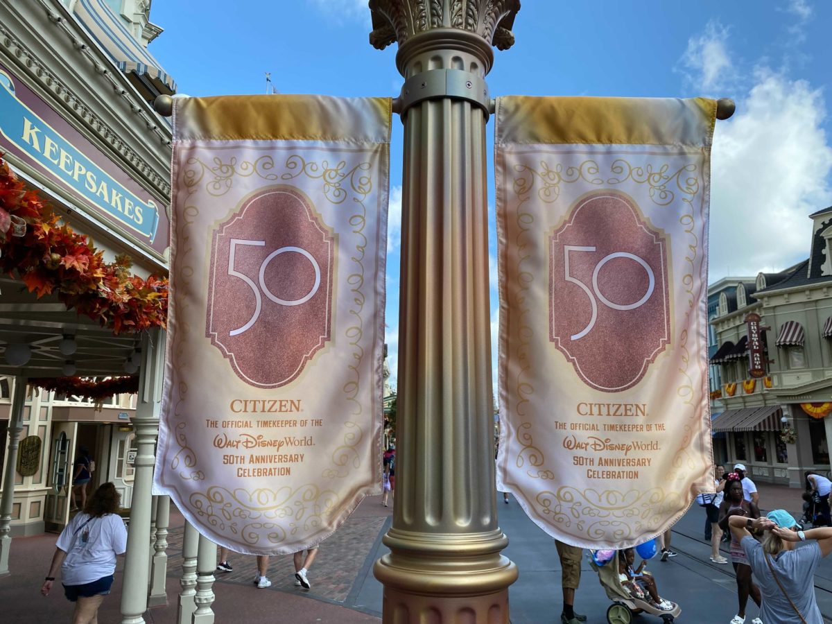main-street-usa-clock-50th-anniversary-banners-6