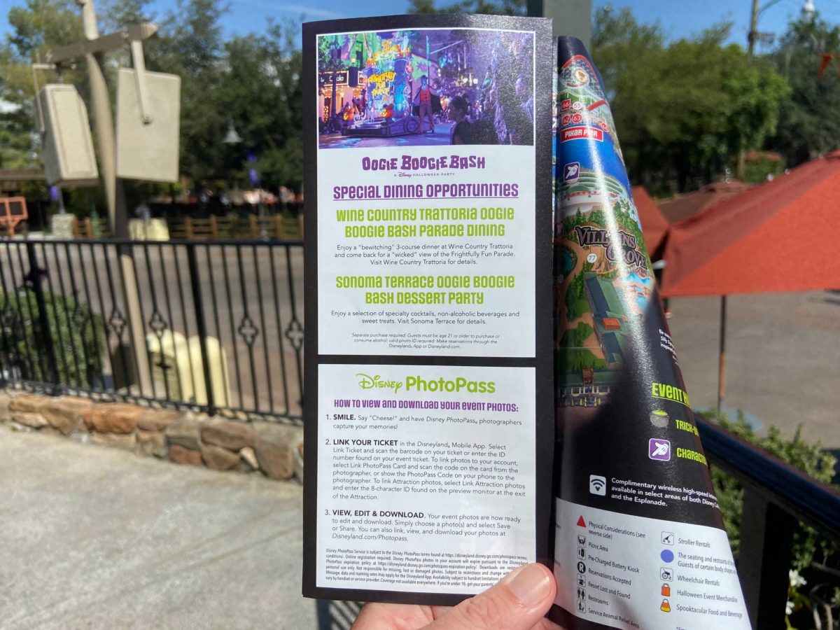 First Look 21 Oogie Boogie Bash Event Map For Disney California Adventure Disneyland News Today