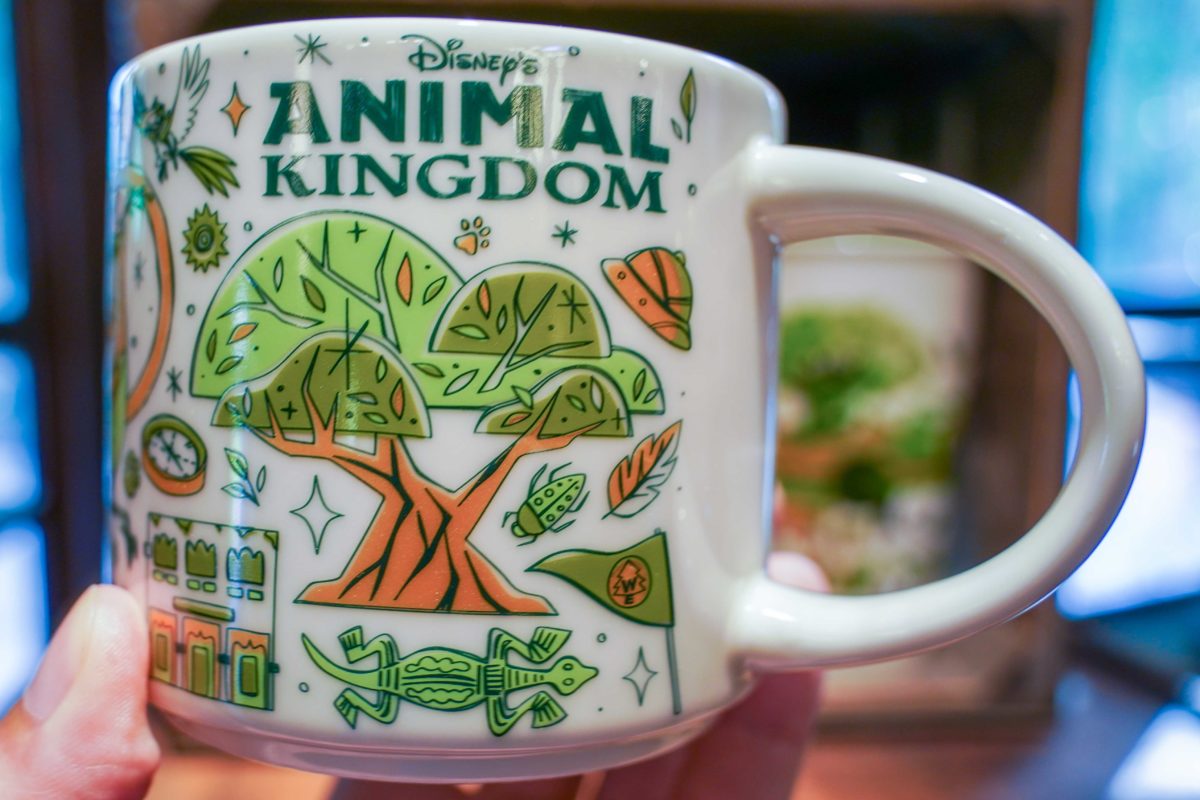 starbucks animal kingdom travel mug
