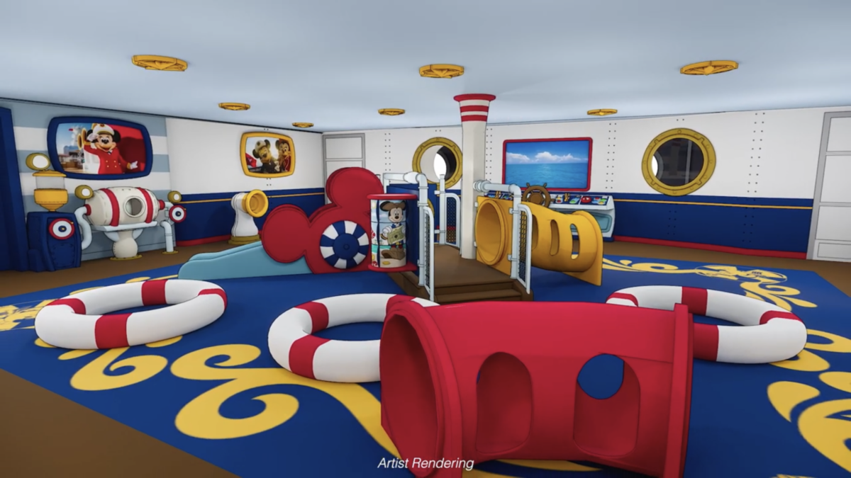 Minnie Mouse and Mickey Mouse Aboard Disney Cruise Line
