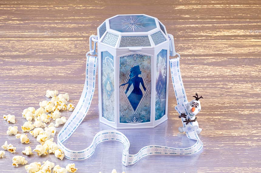 Photos Beautiful Color Changing Light Up Frozen Popcorn Bucket Coming December 26 To Tokyo Disney Resort Wdw News Today