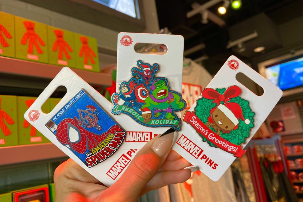 PHOTOS: New 'Season's Grootings,' 'Heroic Holiday,' and Spider-Man Pins ...