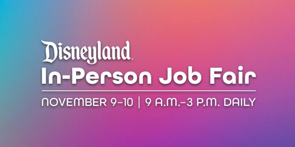 disneyland-in-person-job-fair