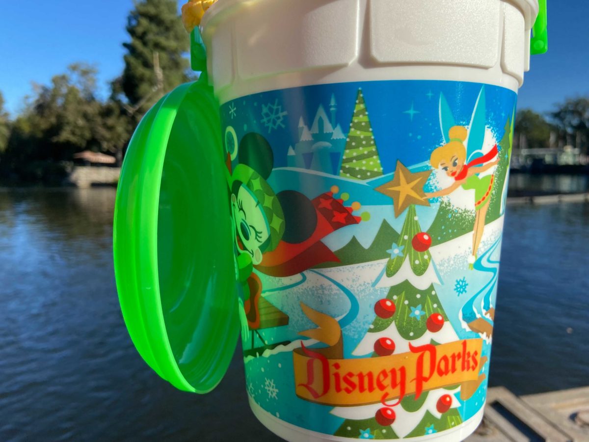 PHOTOS New Holiday Popcorn Bucket Available at Disneyland Resort