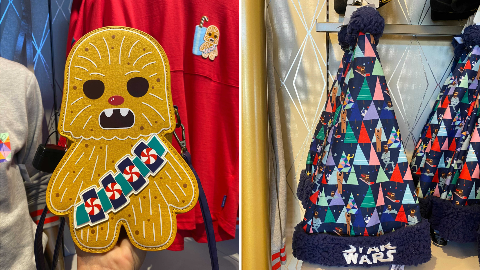 Disney Star War Chewbacca Christmas hat NWT
