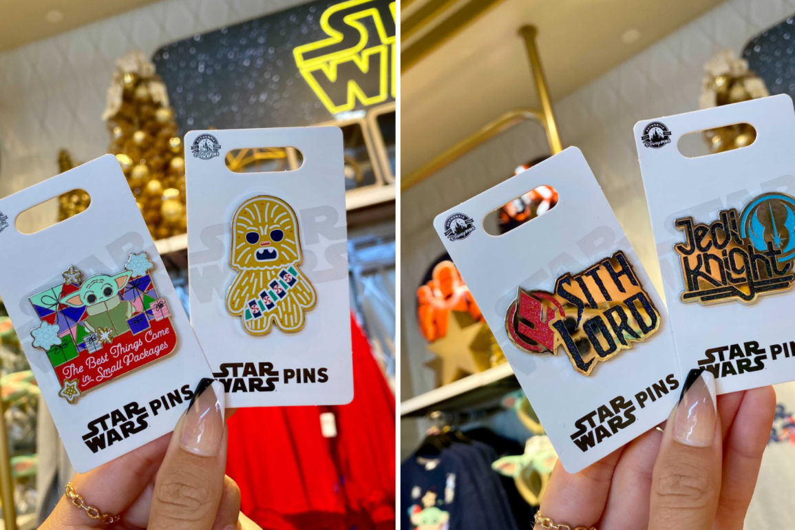 PHOTOS: New Christmas, Sith Lord, and Jedi Knight 'Star Wars' Pins ...