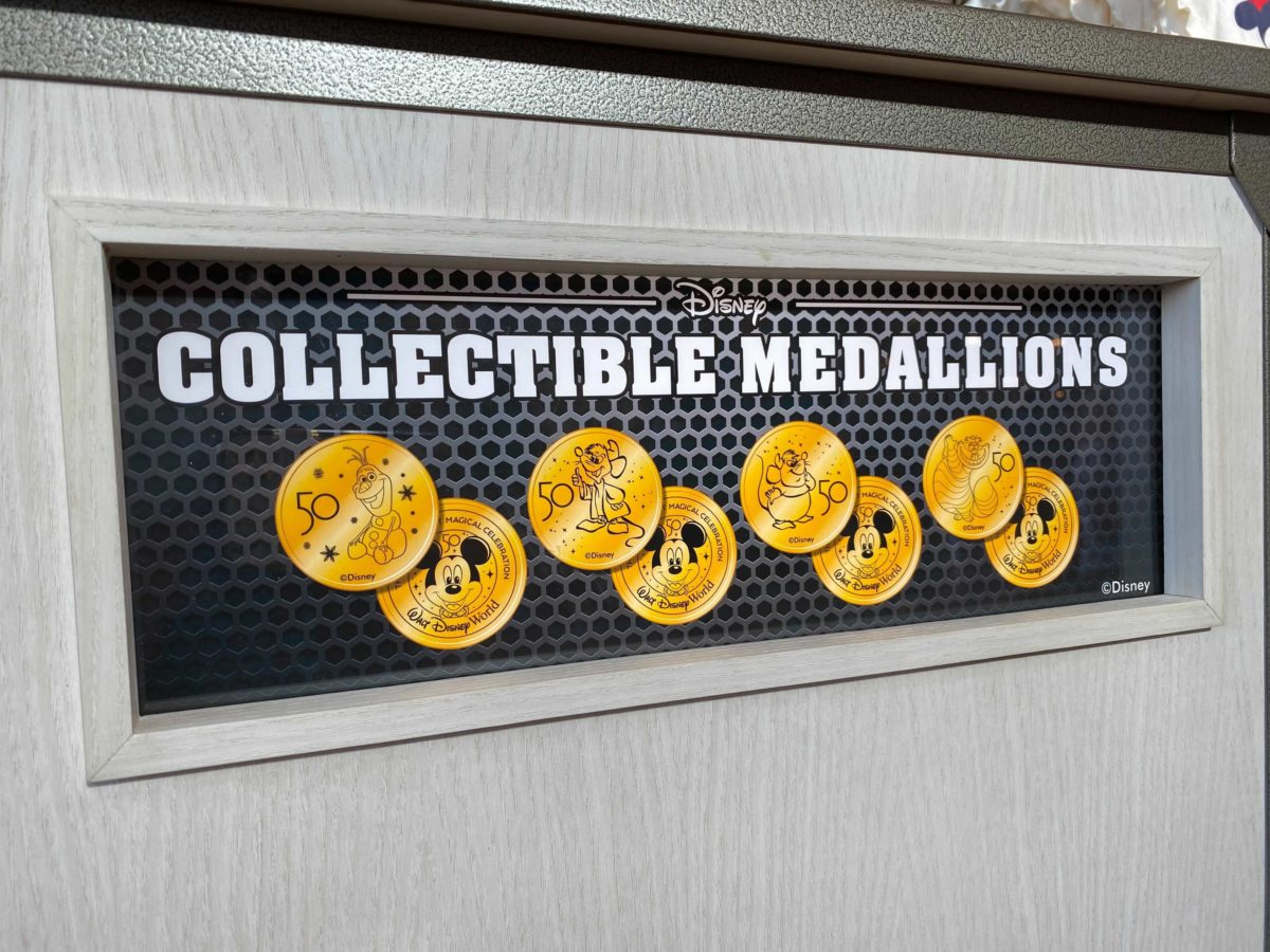 50th Medallions World of Disney 6