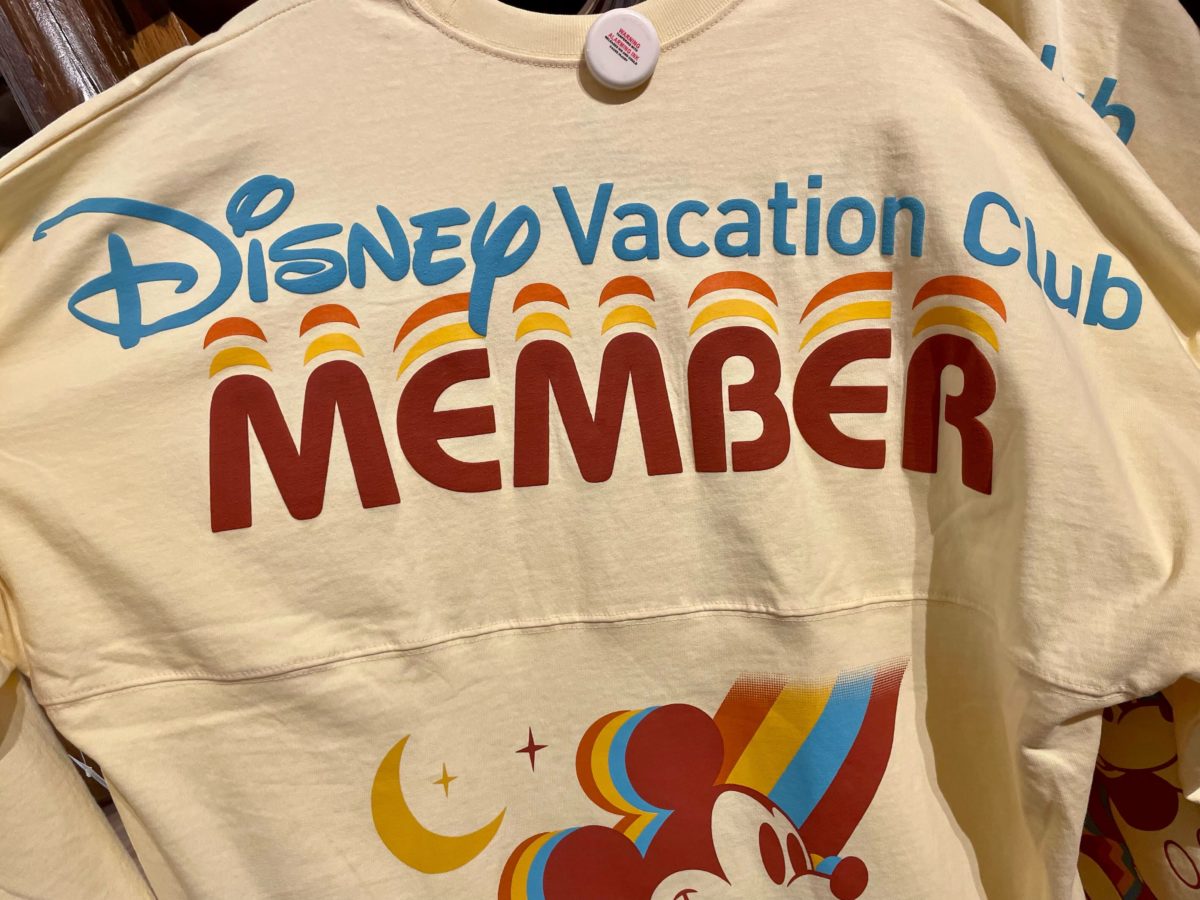 PHOTOS New Retro Disney Vacation Club Member Spirit Jersey Available