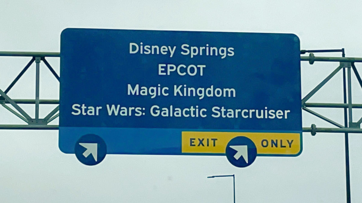 WDW Road Signs replaced 2