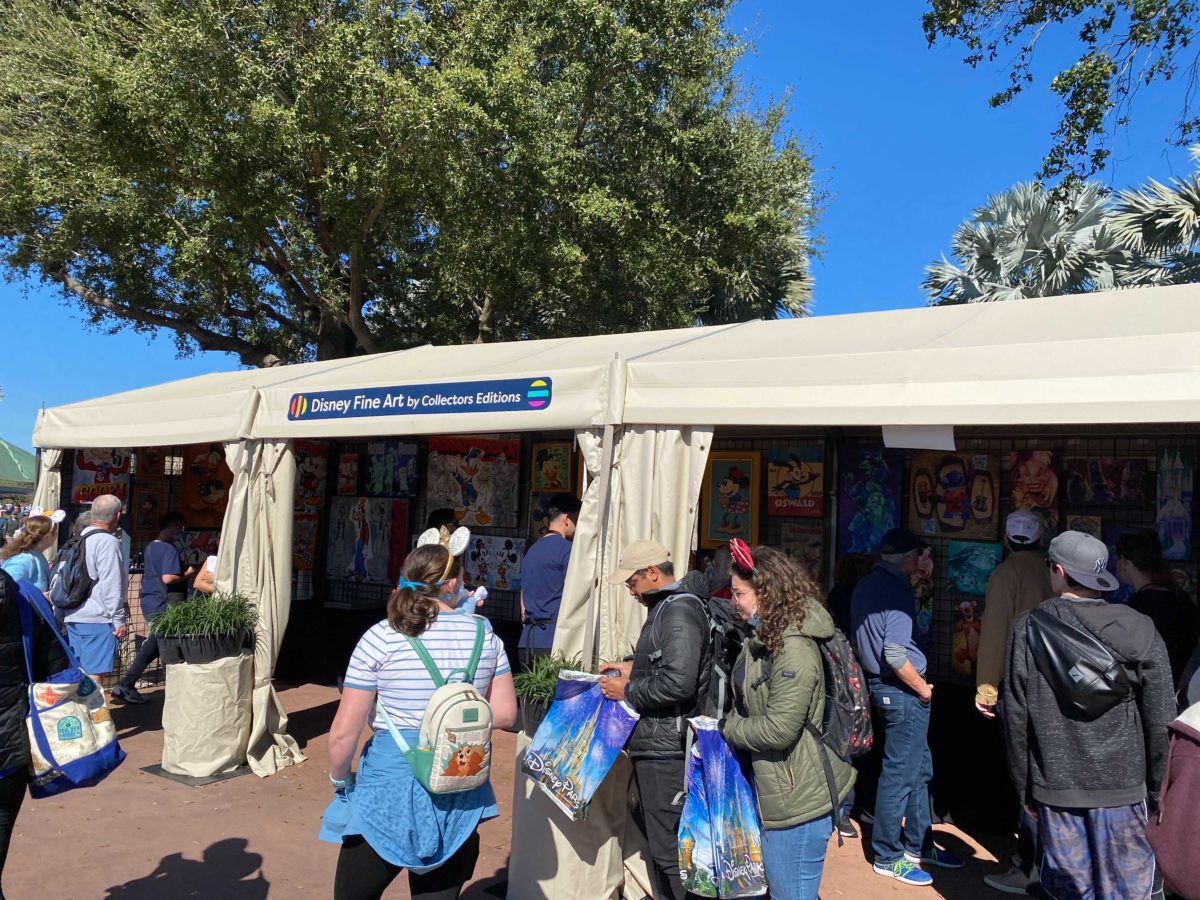 PHOTOS: Disney Fine Art Booth features character portraits at the 2022 EPCOT International Festival of the Arts