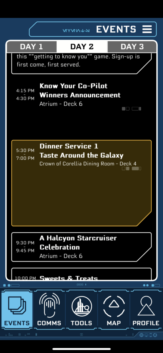 galactic starcruiser activity descriptions 10