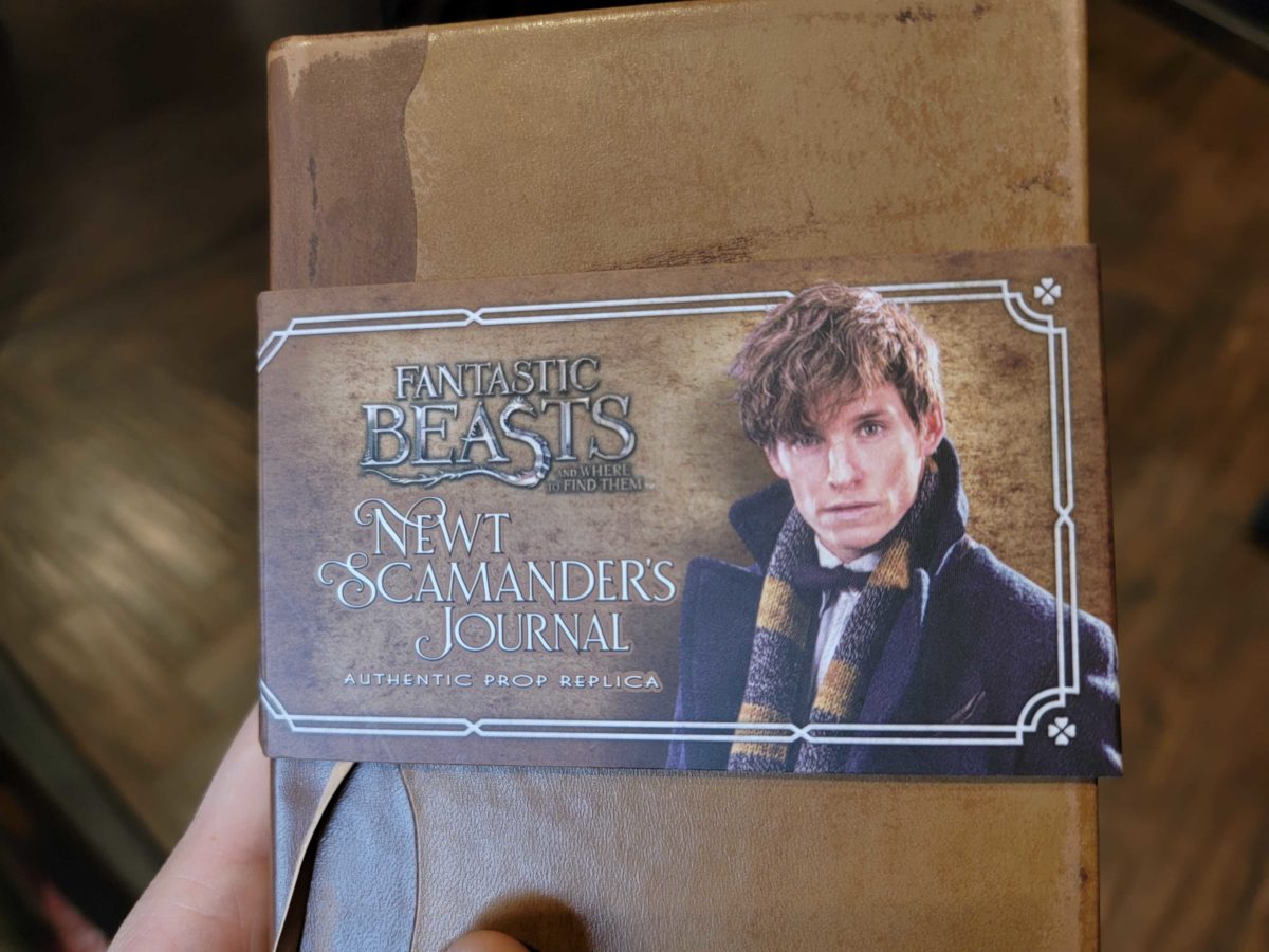 PHOTOS: Newt Scamander and Death Eater Journals Arrive at Universal ...