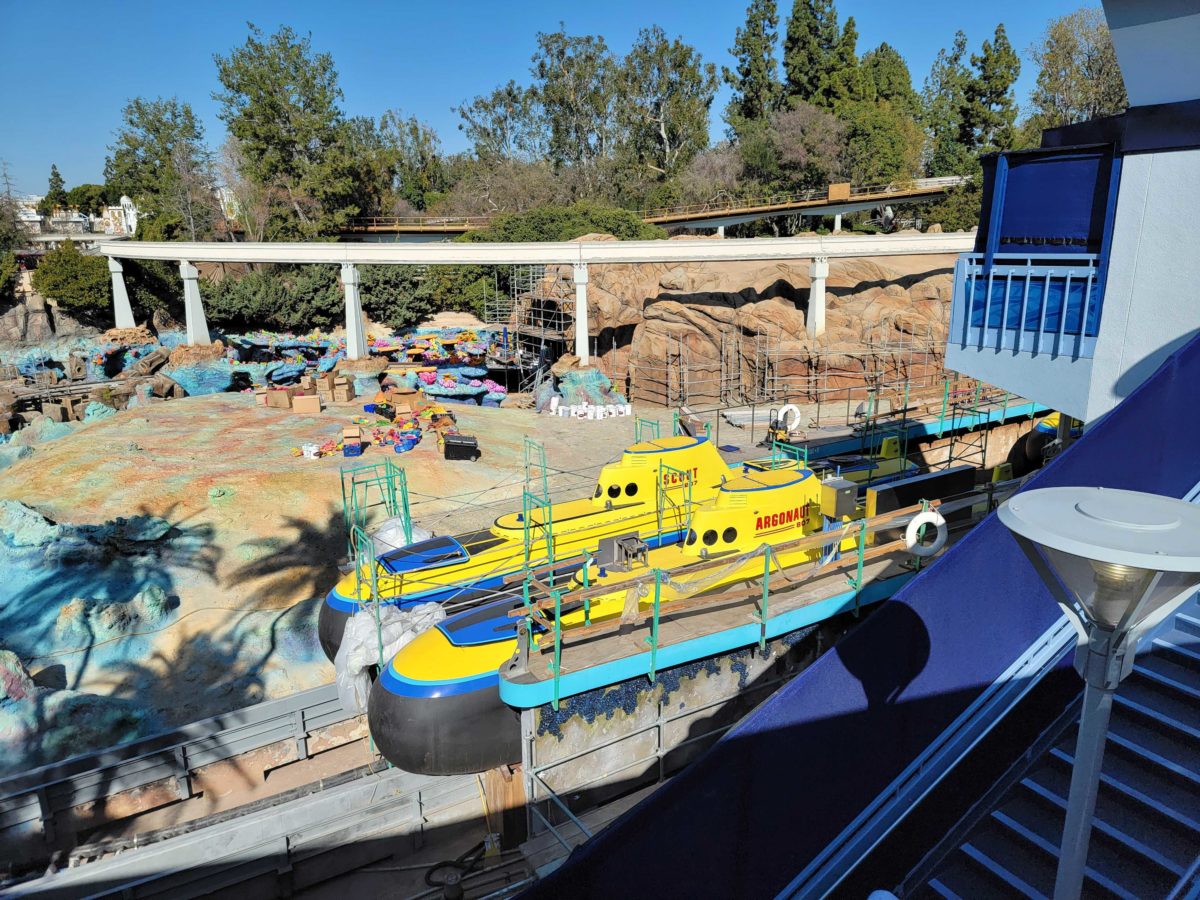 Photos Submarines Uncovered As Refurbishment Continues On Finding Nemo