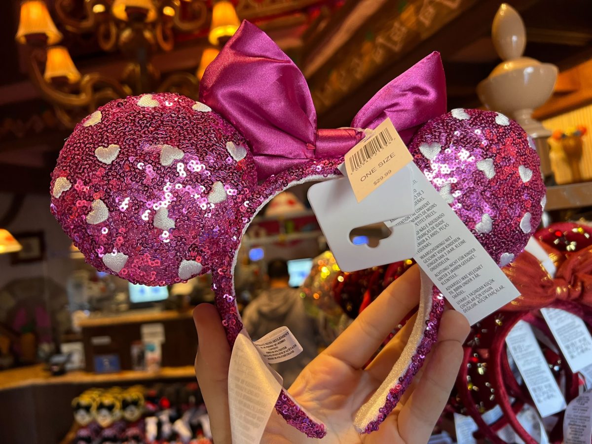 PHOTOS: NEW Valentine's Day Minnie Mouse Ear Headband Arrives at