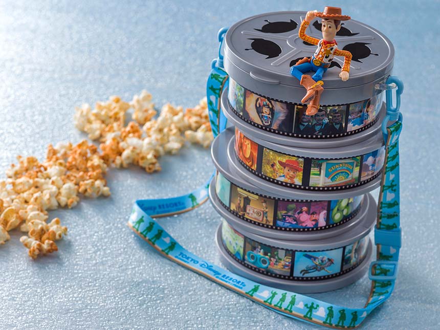 Tokyo Disney Sea Limited Toy Story Popcorn Bucket Case 2019 Woody Pixar mascot 
