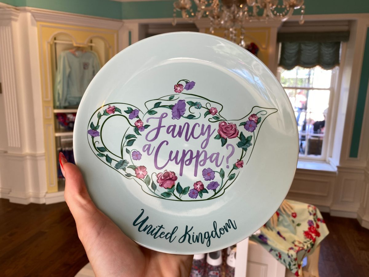 UK plate floral 1