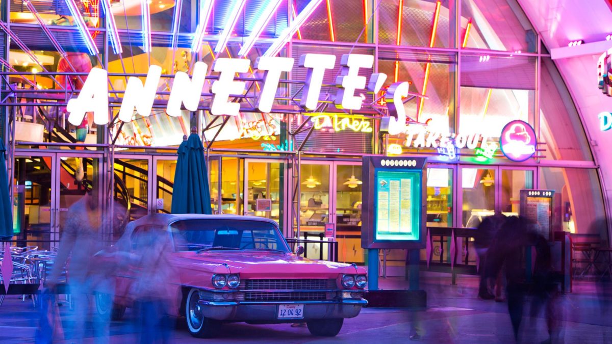 Annette's Diner in Disney Village Paris