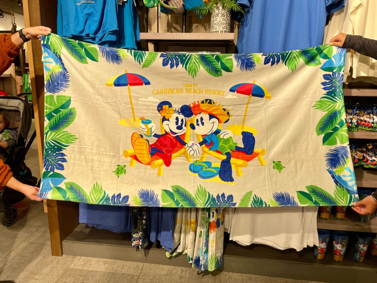 caribbean beach towel 1