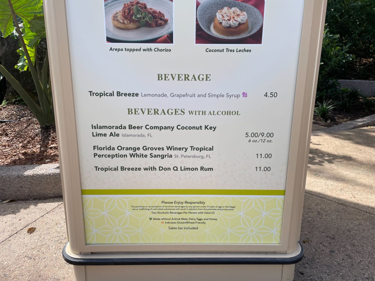 Menus With Prices Appear Ahead of 2022 EPCOT International Flower
