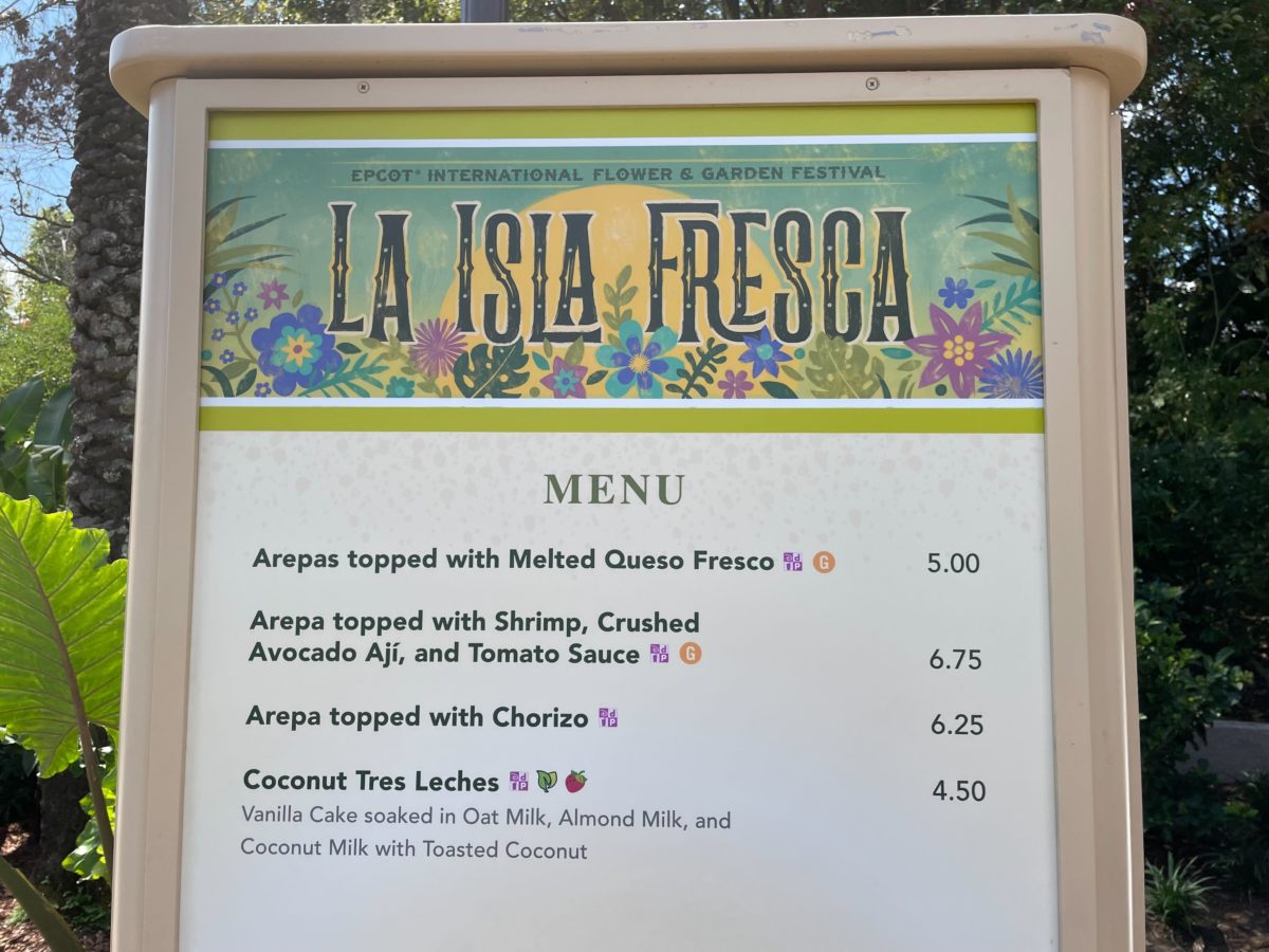 Menus With Prices Appear Ahead of 2022 EPCOT International Flower
