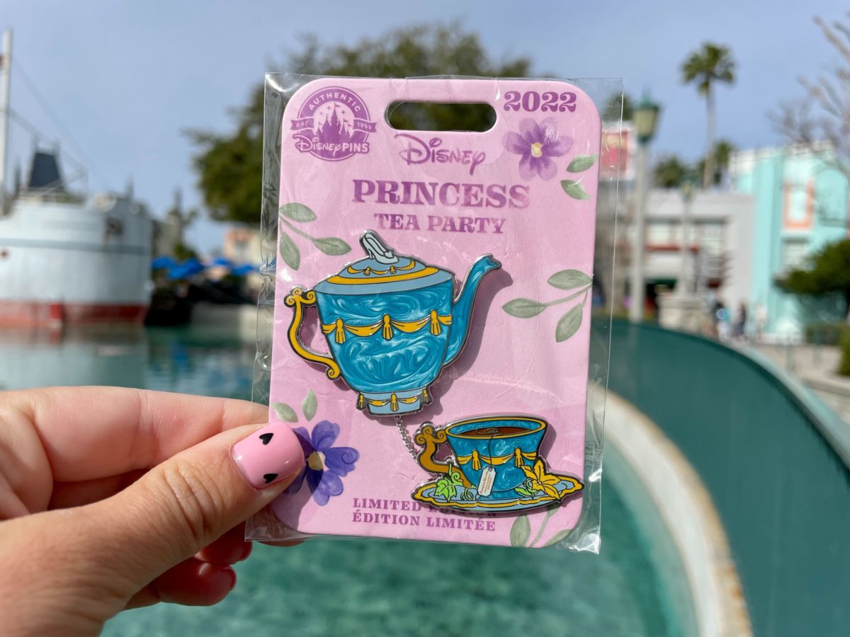 princess tea party cinderella pin 1