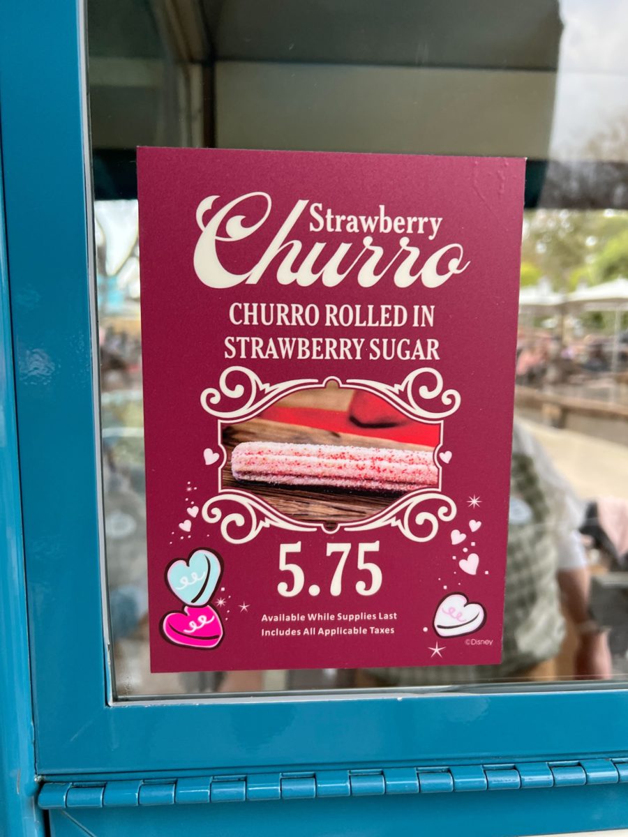 Review Mediocre Seasonal Strawberry Churro Returns To Disneyland Park Disneyland News Today 1964