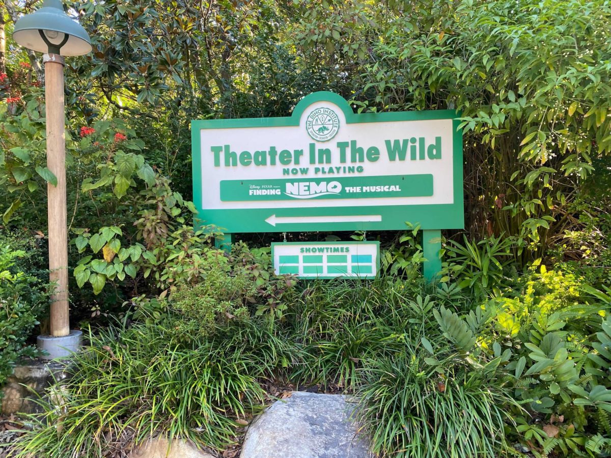 theater in the wild sign