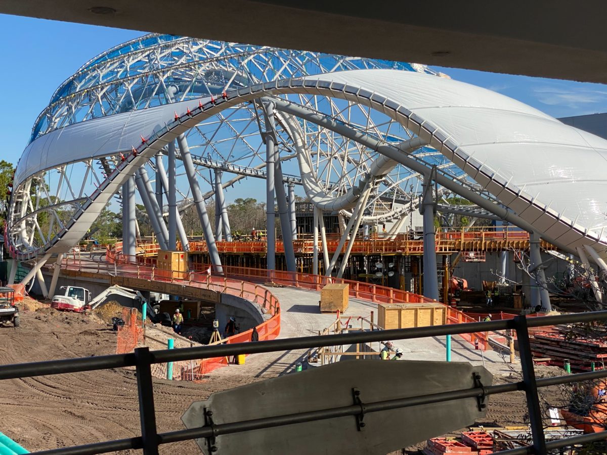 More canopy added to TRON Lightcycle Run