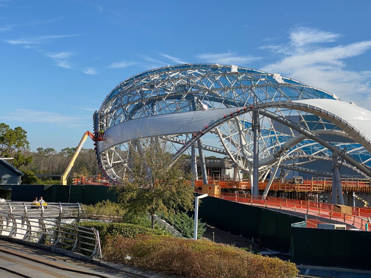 More canopy added to TRON Lightcycle Run