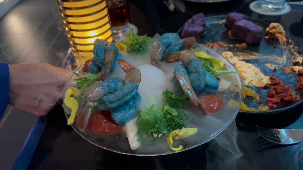 SWGS Taste Around the World Dinner Blue Shrimp 1