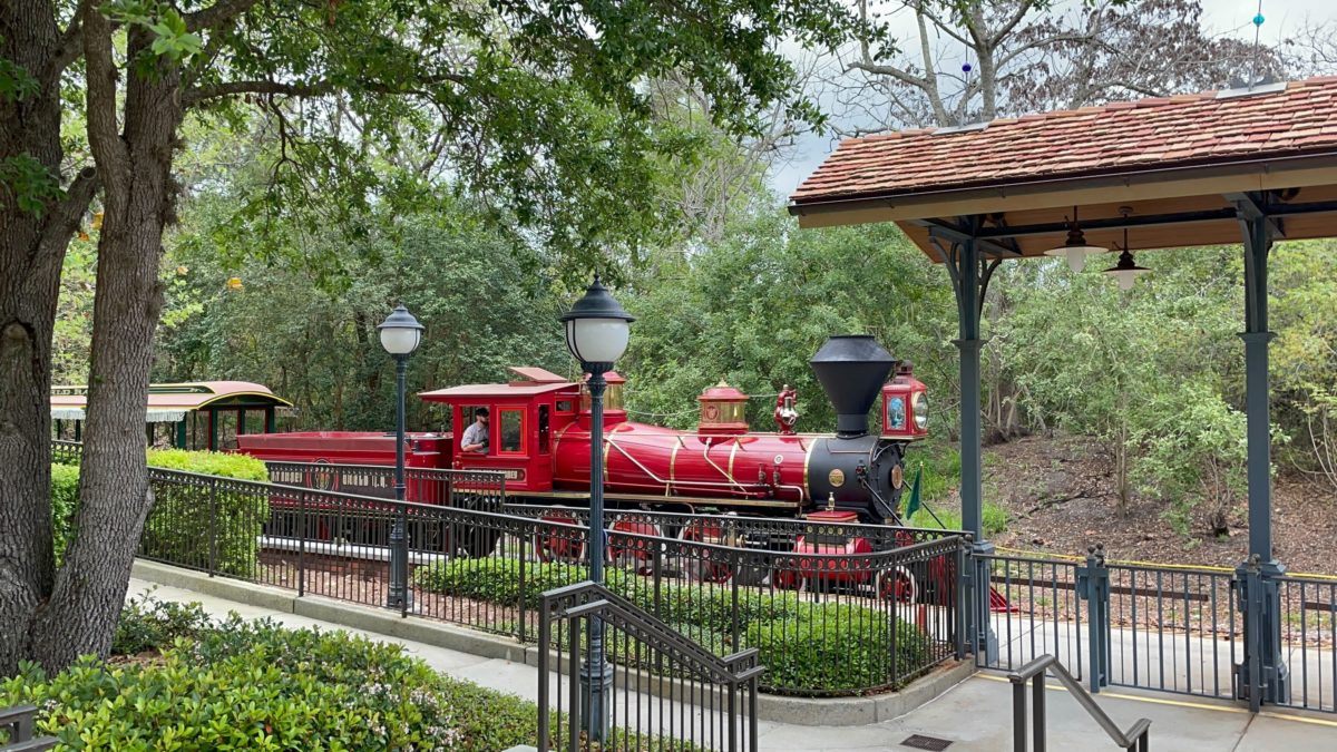 Walt Disney World railroad testing