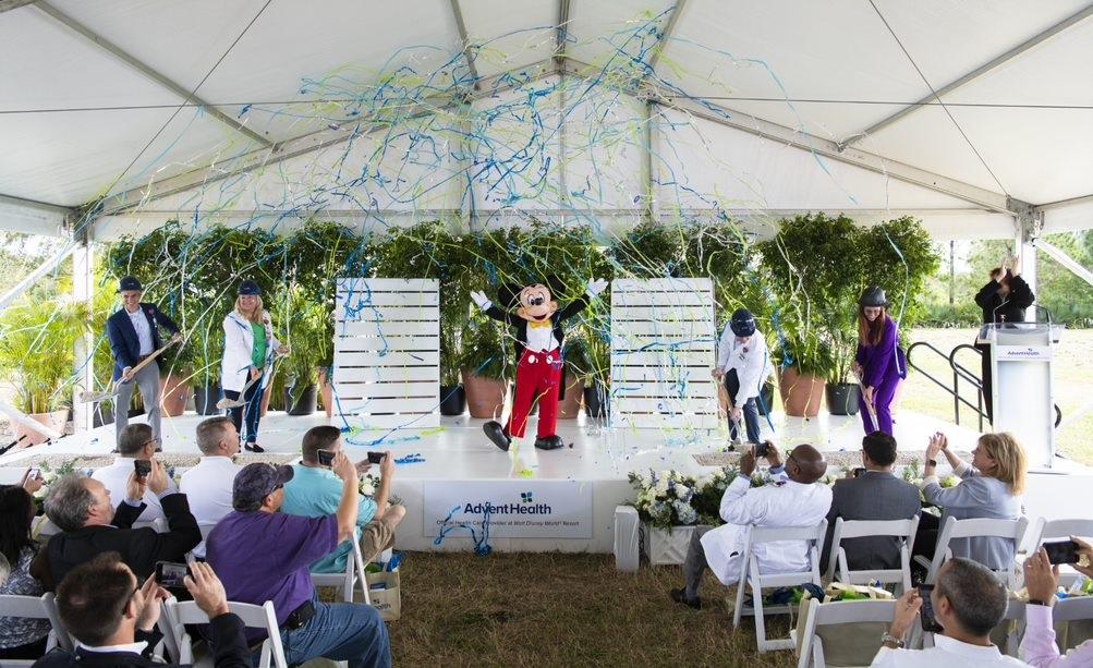 adventhealth er at flamingo crossings town center groundbreaking ceremony