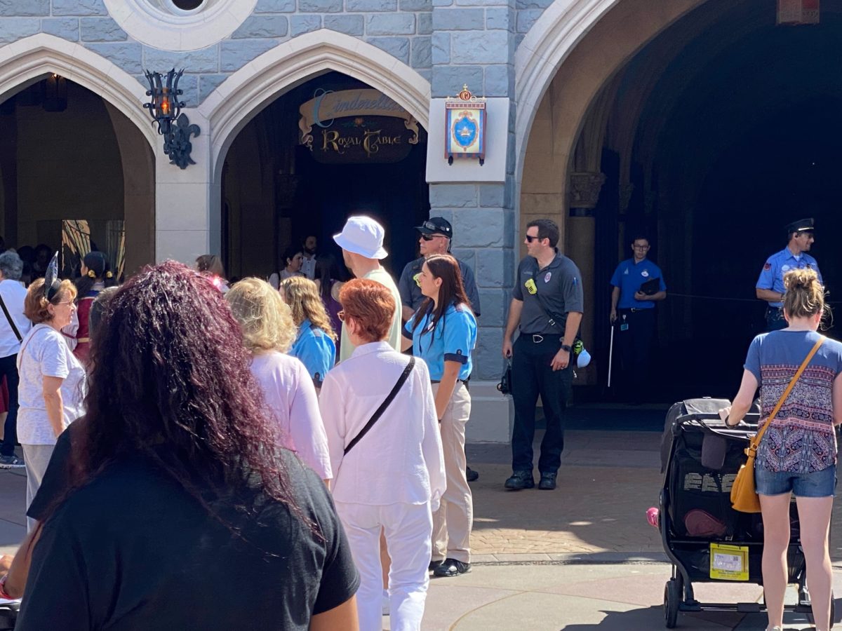 cinderella castle evacuation 1