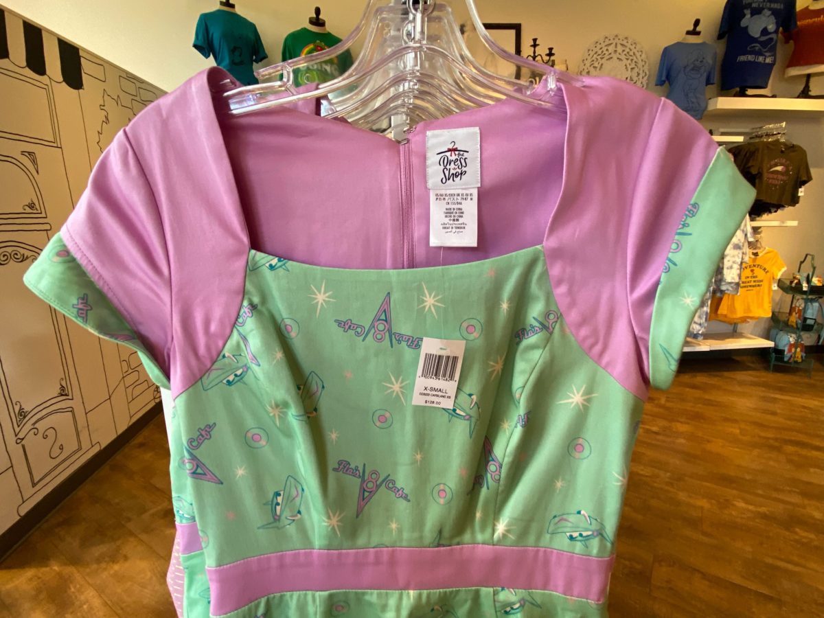 New 'Cars' Flo's V8 Cafe Dress by The Dress Shop Debuts at Disneyland 4 flos dress 8