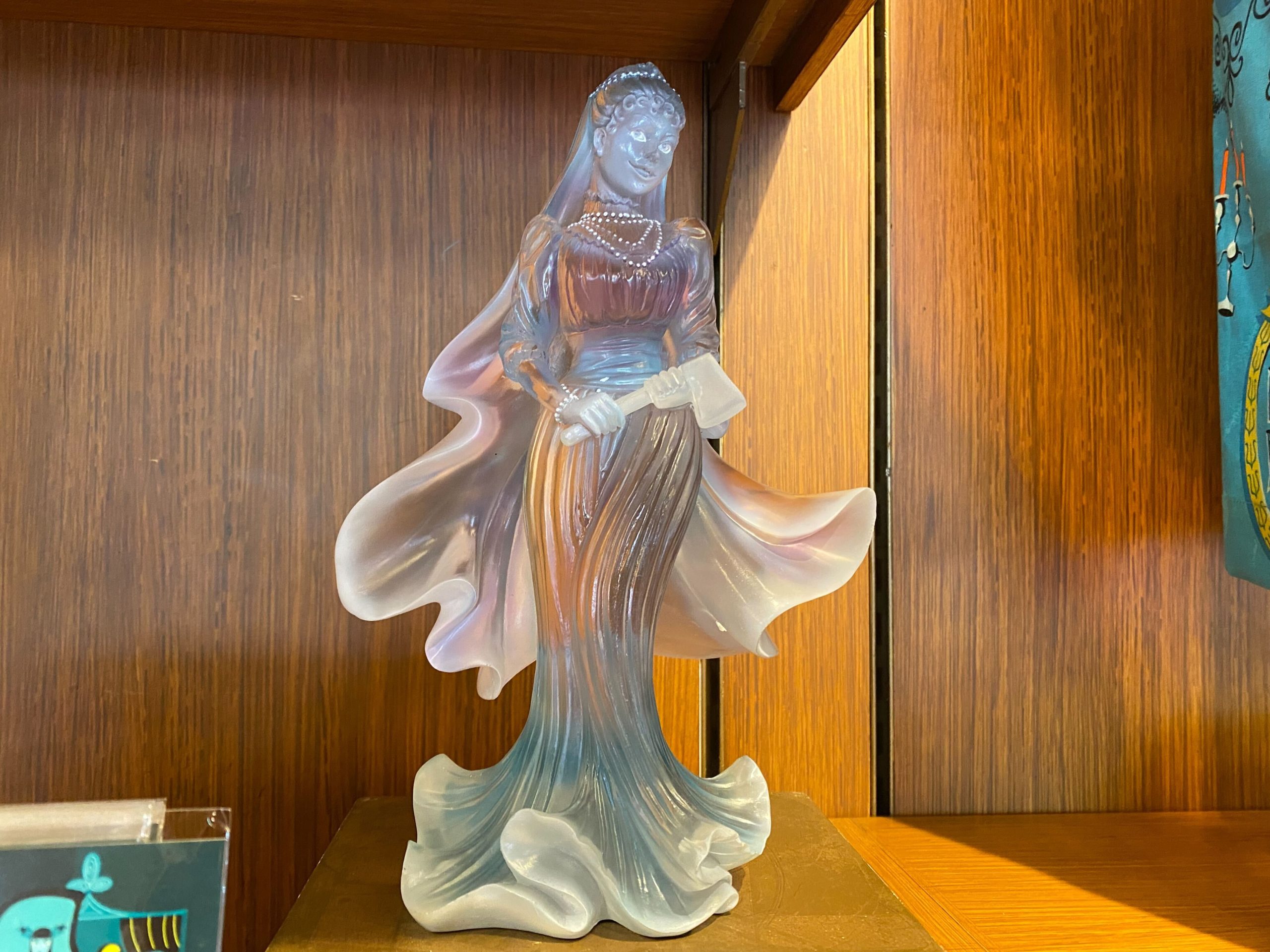 New Haunted Mansion Bride Figure Floats Into Disneyland Resort WDW