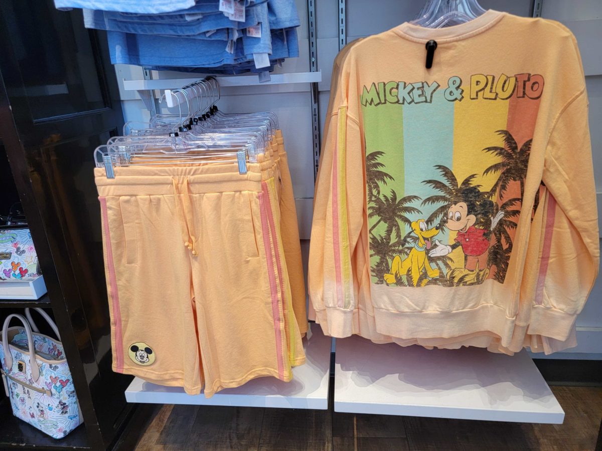 Disney Offiziell Mickey Maus & Pluto The Welpen Shorts & Shirt Set Gelb/Schwarz 