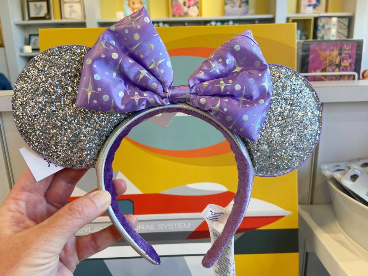 New Lavender Floral Minnie Ear Headband at Disneyland Resort - Disneyland  News Today