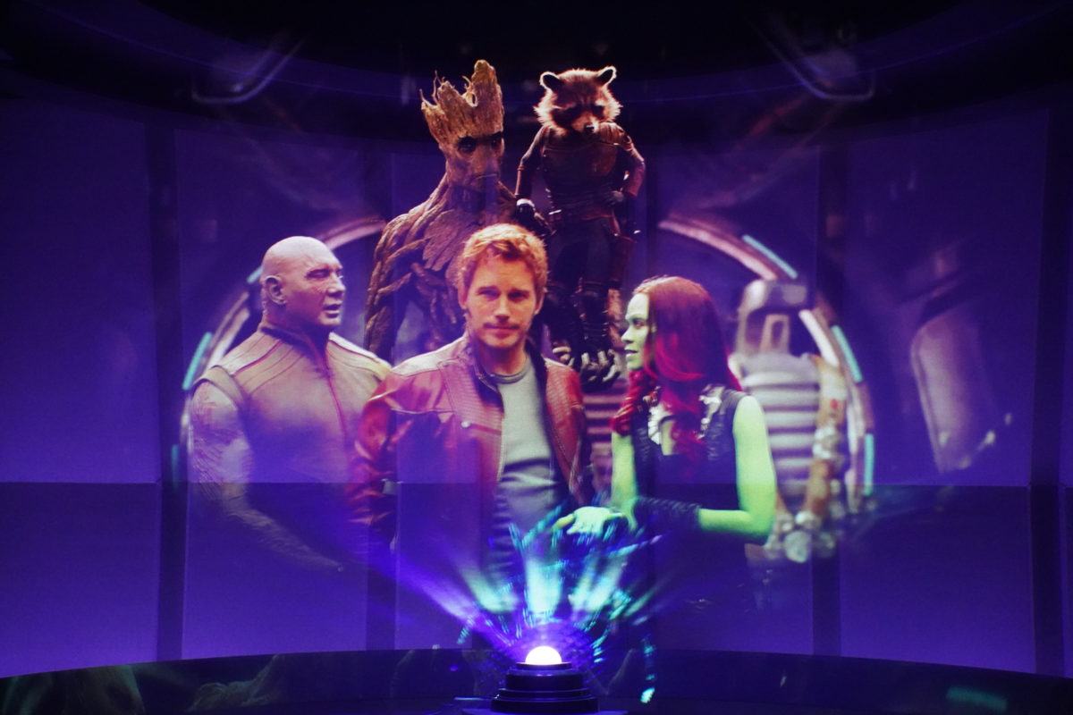 Guardians hologram