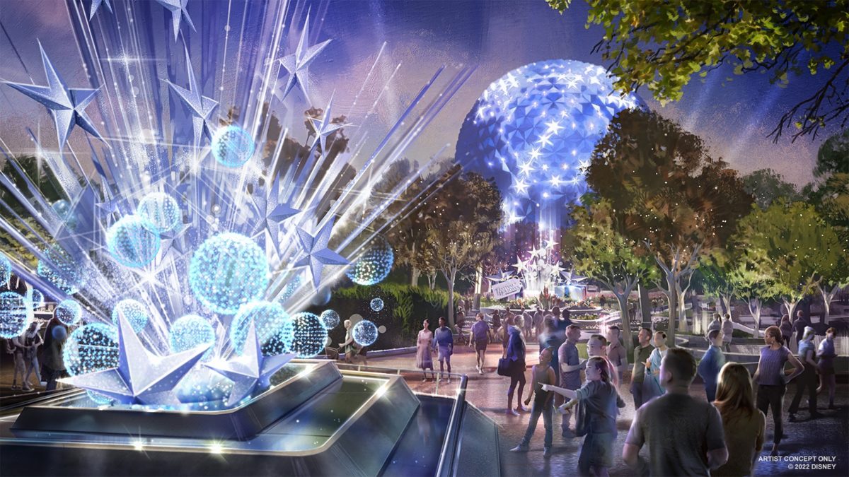 EPCOT gardens concept art 2